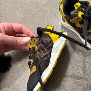 Fendi baby infant sneakers